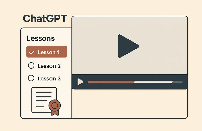 LMS & Course Platform — fig. 01 illustration